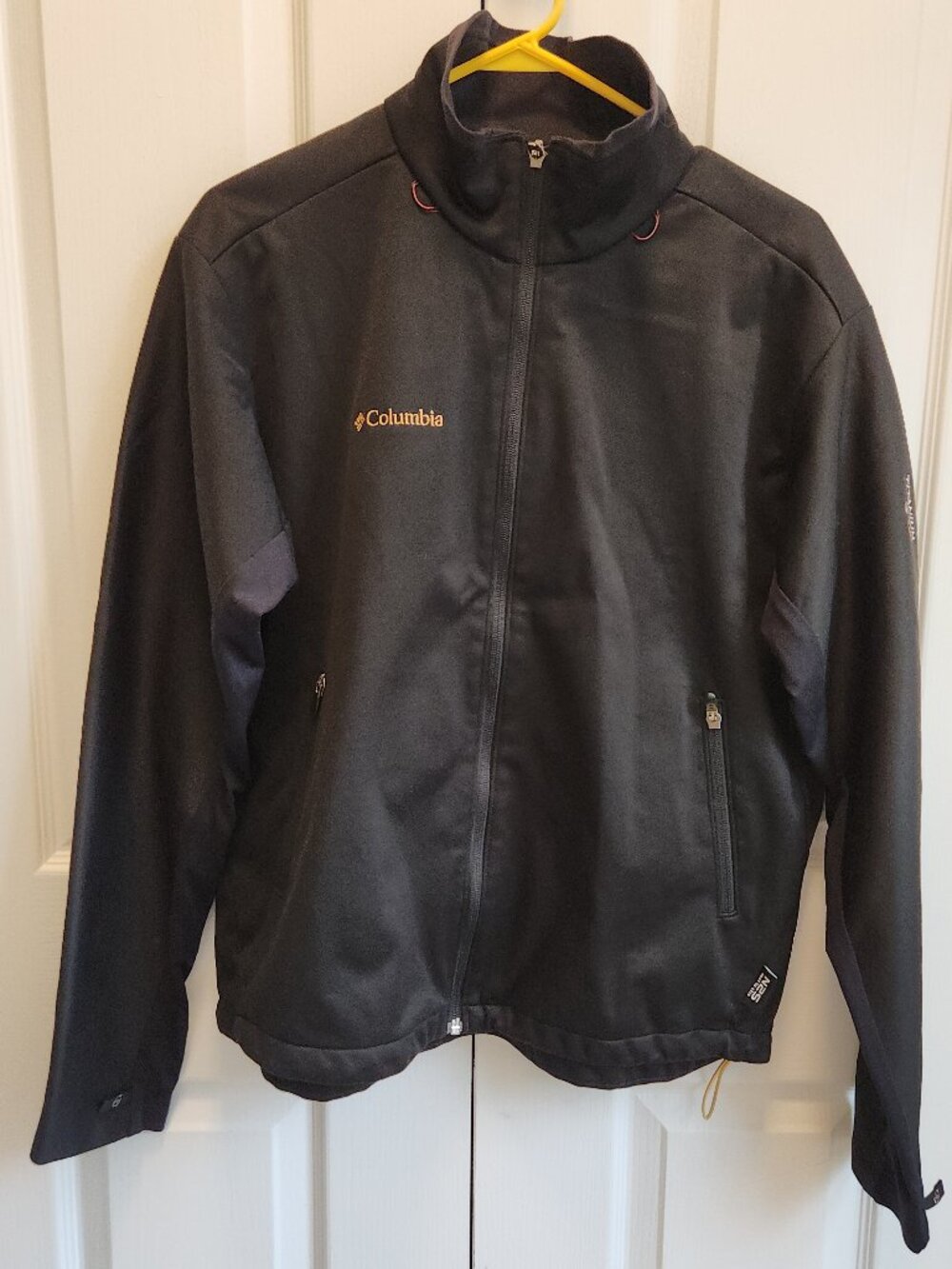 Columbia Windstopper Softshell Black Jacket XL